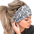 thumbnail image 1 of Diadema elástica con estampado de bolas para mujer, 1 bandana para el pelo, pañuelo para la cabeza para mujer, 1 of 3