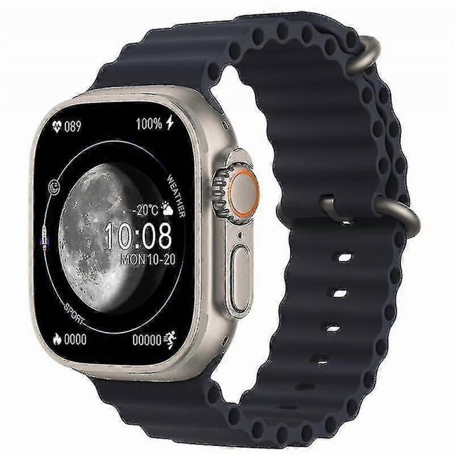 Hk8 Pro Max Ultra Smart Watch Men 49mm Amoled Screen Compass Nfc Smartwatch
