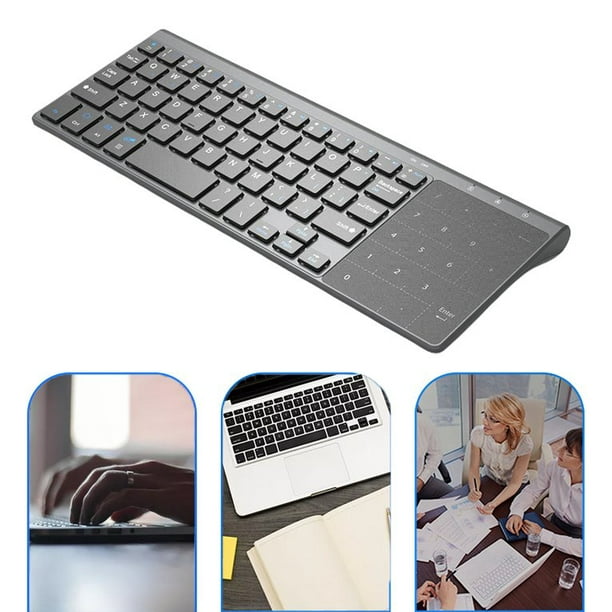 Generic Mini Clavier et Souris sans fil Bluetooth Pour PC, iPad