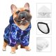 thumbnail image 3 of Fotbe Blue Lightning1 Sudadera con Estampado para Perros Pequeños – Suéter con Capucha para Mascotas, Tela Suave de Forro Polar con Bolsillo-Small, 3 of 7