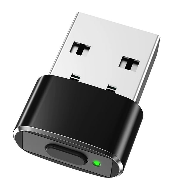 Visland Mouse Jiggler Undetectable Automatic Mover No Software Plug-and-Play Simulate Mouse Movement Laptop Computer Awake Mouse Shaker