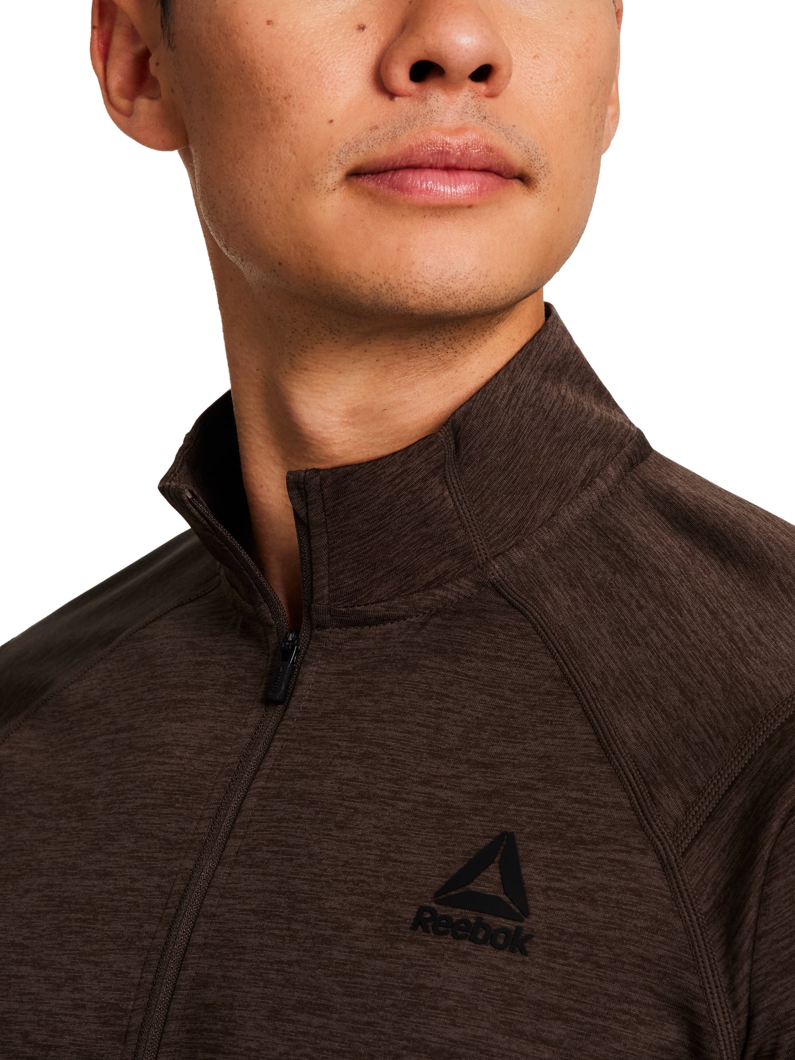 Reebok Men's and Big Men's Trail Quarter-Zip Active Pullover Shirt, Sizes XS-5XL