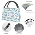 thumbnail image 4 of Fotbe Colorful Sea Turtle Bolsa Térmica Portátil con Estampado, Bolsa de Entrega de Alimentos Aislada, Bolsa Reutilizable de Gran Capacidad para Comidas y Supermercado, 4 of 6