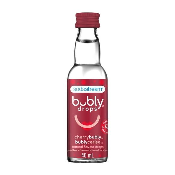 SodaStream bubly drops Cherry, One 40ml bubly drops ™ bottle