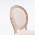 thumbnail image 5 of JINS & VICO French Country Wood Dining Side Chairs, Beige (Set of 2), 5 of 9