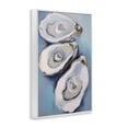 thumbnail image 3 of Stupell Industries Coastal Oyster Seashell Trio White Framed Giclee Art, 20 x 30, by Petals Prints Design, 3 of 8