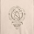 thumbnail image 3 of Yellowjackets - Moth Symbols - Women's Lightweight French Terry Long Sleeve Shirt, 3 of 5