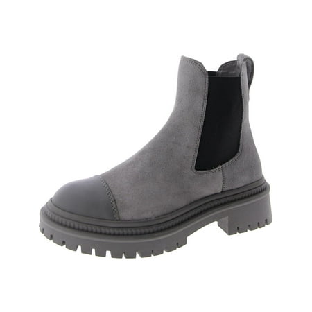 

Steve Madden Womens Mayslie Suede Stretch Ankle Boots