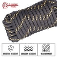 thumbnail image 3 of 1/2 in. x 50 ft. Polypropylene Diamond Braid Rope Black Multicolor, 3 of 5
