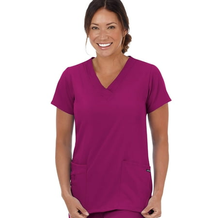 

Jockey Women s Favorite Fit V-Neck Scrub Top Style 2206