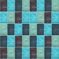 thumbnail image 1 of Ahgly Company Machine Washable Indoor Square Transitional Turquoise Green Area Rugs, 6' Square, 1 of 7