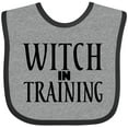thumbnail image 3 of Inktastic Witch in Training Boys or Girls Baby Bib, 3 of 4