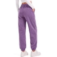 thumbnail image 3 of Fantaslook Fleece Lined Sweatpants for Women High Waisted Winter Baggy Pants with Pockets Drawstring Elastic Waist Joggers, 3 of 10