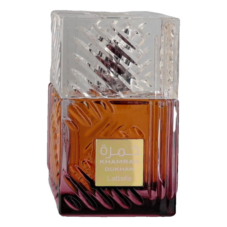 Lattafa Khamrah Dukhan 3.4 oz Eau De Parfum Spray for Men and