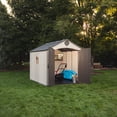 thumbnail image 2 of Lifetime 8 Ft. x 10 Ft. Outdoor Storage Shed, 2 of 5