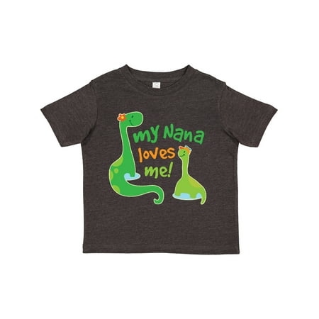 

Inktastic My Nana Loves Me Grandson Gift Toddler Boy Girl T-Shirt
