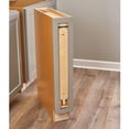 thumbnail image 4 of Rev-A-Shelf 438-BC-3C 3" Cabinet Base Pull Out Organizer Rack, Maple, 4 of 7