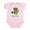 Petal Pink, variant on CafePress - Proud To Be A Beaver Infant Creeper - Baby Light Bodysuit, Size Newborn - 24 Months
