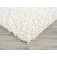 thumbnail image 2 of L Baiet BW562W23 Jenny Shag Rug, White - 2 x 3 ft., 2 of 6