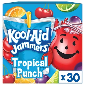 Kool-Aid, Drink Pouches, 30 Pouches, Tropical Punch Grape Cherry