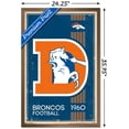 thumbnail image 3 of NFL Denver Broncos - Logo rétro 14, 3 of 5