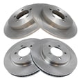 thumbnail image 2 of TRQ Front & Rear Brake Rotors Set Fits Select 2006-2010 Ford Explorer 2007-2010 Explorer Sport Trac Mercury Mountaineer, 2 of 7