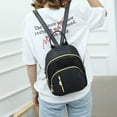 thumbnail image 4 of SUNSIOM Casual Mini Backpack Women Black Oxford School Bag Teenager Nylon Travel Knapsack Female Rucksack, 4 of 6