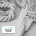 thumbnail image 5 of Tutuviw 140 CM Round Rope Shoelaces Thick Cotton Solid Shoe Laces,DIY Twisted Shoelaces for Men Women Sneakers(2Pcs White), 5 of 7