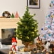 thumbnail image 3 of Árbol de Navidad Costway preiluminado 60 cm 35 luces LED Temporizador, 3 of 7