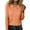 Orange, variant on Breezora Women's Slim Button Down Cardigan Soft Everyday Jacket for Work and Casual Wear Black