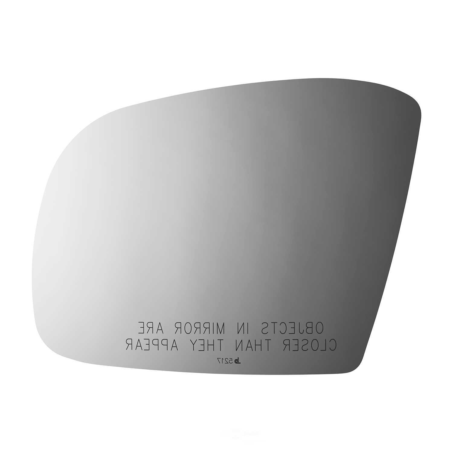 Burco Side View Mirror Replacement Glass - Clear Glass - 5217