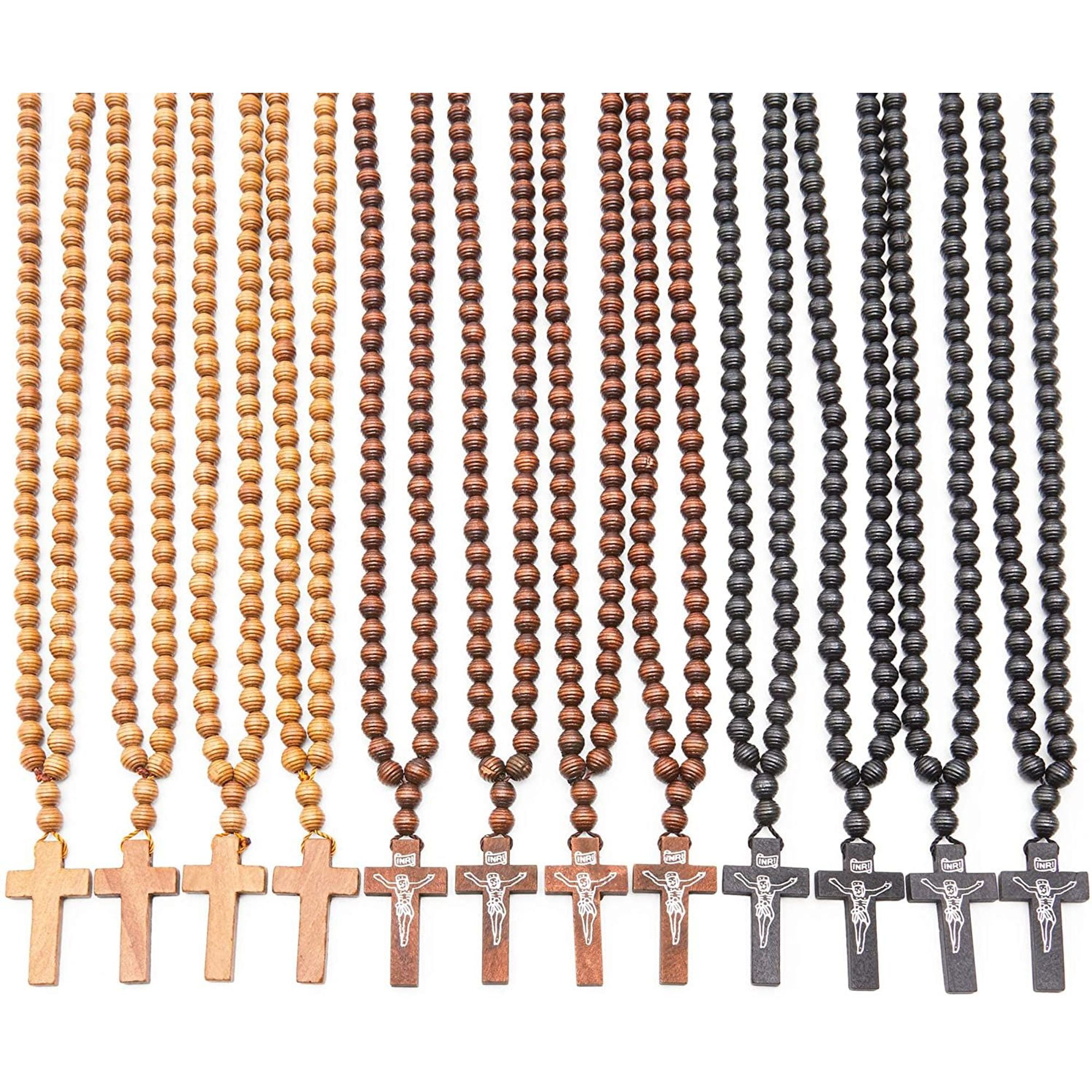 rosary beads for christening gift