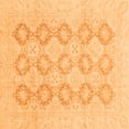 thumbnail image 1 of Ahgly Company Indoor Square Oriental Orange Traditional Area Rugs, 5' Square, 1 of 4