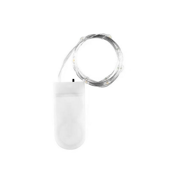Yuarrent Cadena de luces LED duraderas y resistentes para decoración de fiestas, luces de cadena de alambre ampliamente utilizadas, cobre LED Iluminación navideña