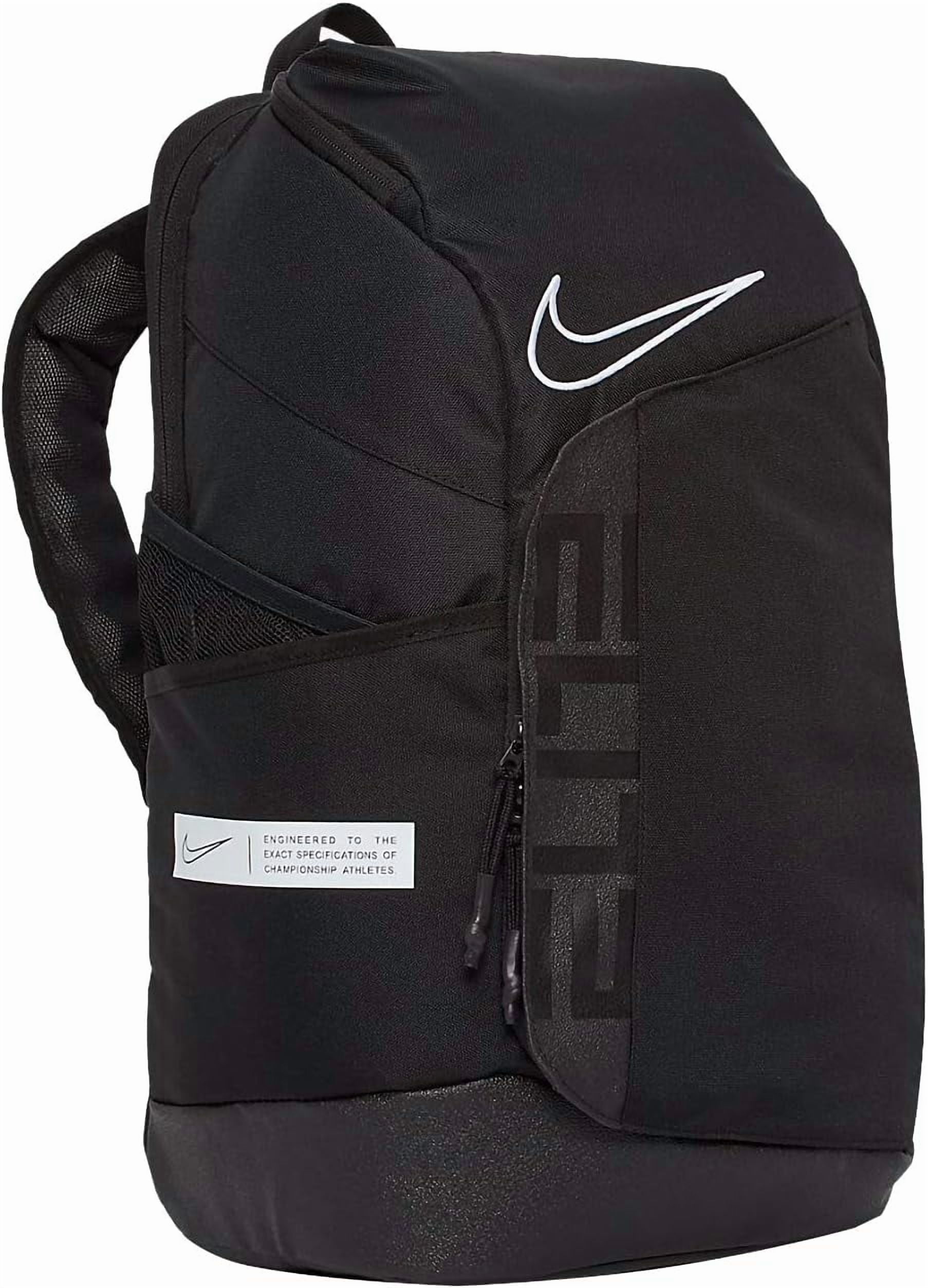 Nike Elite Pro Basketball Backpack BA6164 One Size (BLACK/BLACK/WHITE)