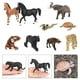 thumbnail image 1 of Juego de 9 piezas Baoblaze figuras de animales salvajes juguetes educativos modelo de figuras de animales regalo de Navidad mini figura, 1 of 8