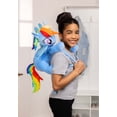 thumbnail image 2 of Kid's My Little Pony Rainbow Dash Plush Backpack, 2 of 9