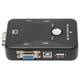 thumbnail image 3 of Conmutador KVM USB 2.0 1920x1440 Conmutador KVM de monitor dual de 2 puertos para WIN95 98 98SE 2000 ME XP, 3 of 5