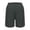 Dark Gray, variant on Vivianyo HD Women's Elastic Waist Casual Shorts, Soft Lightweight Loungewear Shorts, Women's Hot Pink, Sizes S-4XL