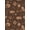 Brown, Pattern 4, variant on ODIKA 4'x6' Warm Earth Tones Geometric Design Washable Area Rug Modern Abstract Pattern with Unique Shapes for Home Office, Under Desk, Non-Slip Chair-Friendly, Flatwoven