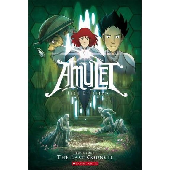 Pre-Owned Amulet 4 : The Last Council, Paperback by Kibuishi, Kazu, ISBN 0545208874, ISBN-13 9780545208871