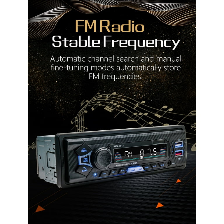 Autoradio 1 Din Vivavoce Bluetooth - Foto 5