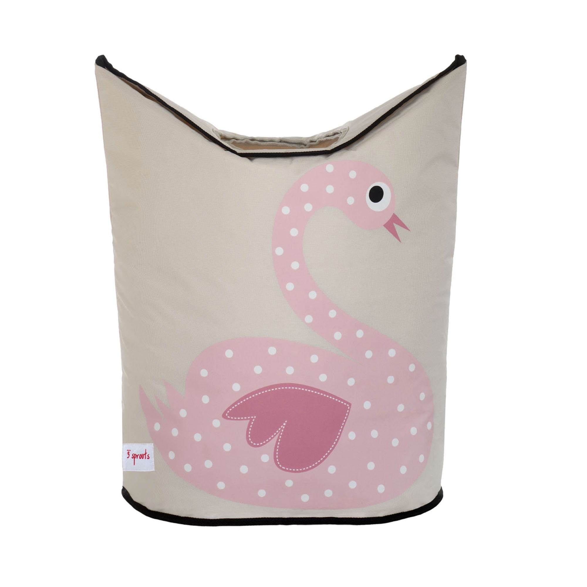 Coin Pouch Beautiful Flamingo Bird Polka Dot Canvas Coin Purse Cellphone Card Bag With Handle And Zipper