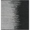 thumbnail image 6 of SAFAVIEH Vintage Leather Jarred Diamond Striped Runner Rug, Light Grey/Black, 2'3" x 9', 6 of 10