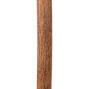 Brazos Rustic Wood Walking Stick, Hickory, Traditional Style Handle, for Men & Women, 58