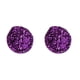 thumbnail image 3 of Qarigey Las mujeres estiran las boinas metálicas brillantes con lentejuelas t Party Club Dance Beanie Cap Mujeres Otoño Primavera Verano Sombreros violeta 2piezas Qarigey CBP040795, 3 of 5