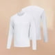 thumbnail image 1 of pstuiky camisetas de manga larga para hombre, Camiseta informal de moda para hombre, color liso, para correr, fitness, alta elasticidad, manga larga, cuello redondo, para ejercicio l, 1 of 7