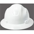 thumbnail image 2 of Noa Store HDPE White Full Brim Hard Hat with Fas-trac Suspension, 2 of 6