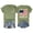 Army Green, variant on Womens Double Sided T-Shirt 250th Anniversary USA Crewneck Short Sleeve Love Jesus America Too Tee Distressed Flag 4th Of July Pullover Casual Tops