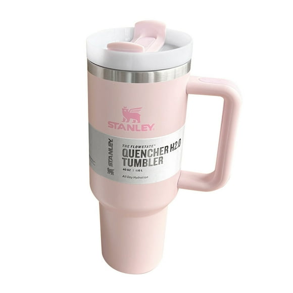 Stanley Quencher H2.0 Tumbler with Handle and Straw 40 oz | Flowstate 3-Position Lid | Cup Holder Compatible for Travel | Insulated Stainless Steel Cup | BPA-Free